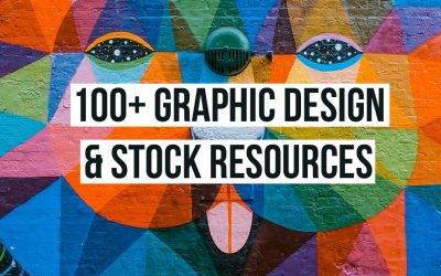 THE MOST EXPANSIVE LIST OF 100+ GRAPHIC DESIGN & STOCK RESOURCES